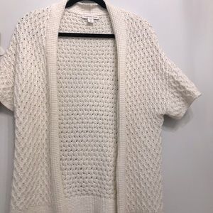 Cream knit cardigan/sweater